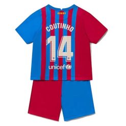 Fotballdrakter FC Barcelona Philippe Coutinho Barn Hjemmedraktsett
